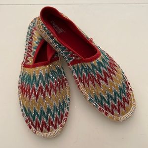 Boho Flats with pizazz